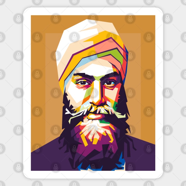 jagmeet singh Sticker by cool pop art house